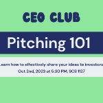 Collegiate Entrepreneurs' Organization - Pitching 101! on October 2, 2023